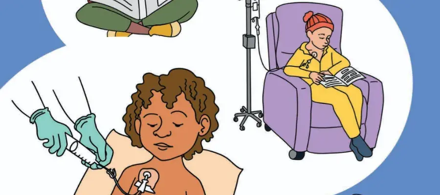 front cover of My Chemotherapy Colouring Book